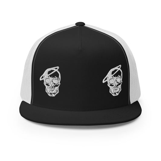 Trucker Hat Double Skull