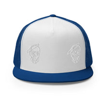 Load image into Gallery viewer, Double Skull Trucker Hat
