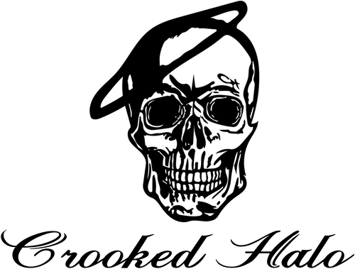 Skull with a Crooked Halo