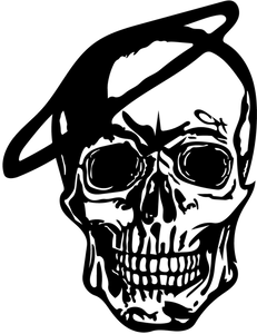 Crooked Halo Stylized Skull Logo