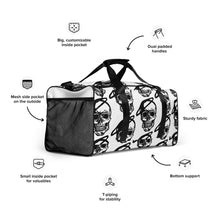 Load image into Gallery viewer, Skulled-Out Duffle bag
