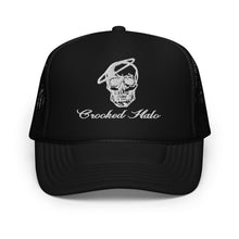 Load image into Gallery viewer, Crooked Halo Trucker Hat
