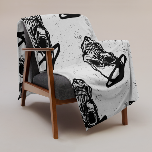 Skull-EL | throw blanket